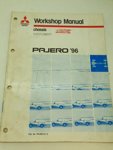Mitsubishi workshop manual - workshop,