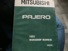 Mitsibushi Pajero Manual