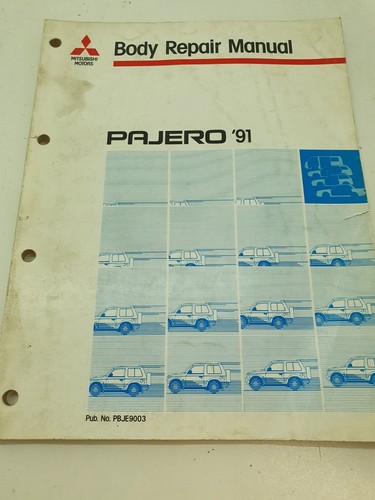 Mitsubishi body repair manual - mitsubishi,