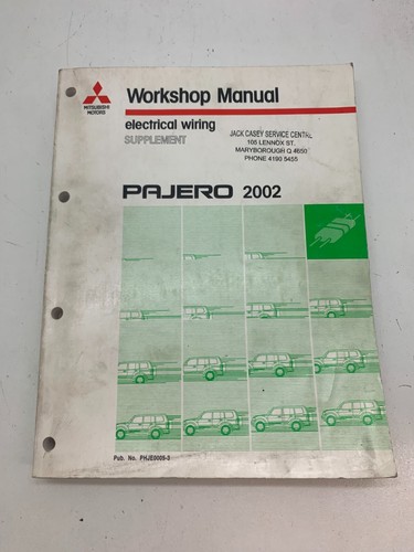 Mitsubishi workshop manual - mitsubishi,
