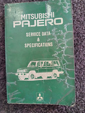 Mitsubishi Pajero Service Data